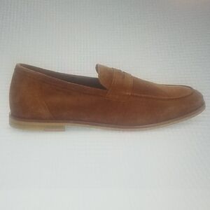 Schmoove Made In France Suede Penny Loafers Slip On Moccasin Shoes